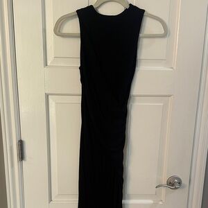 Alexander Wang Black Backless Dress